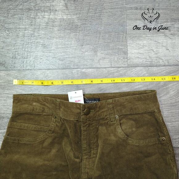 Versona Corduroy Mini Skirt Size 27 (4) - Picture 3 of 5